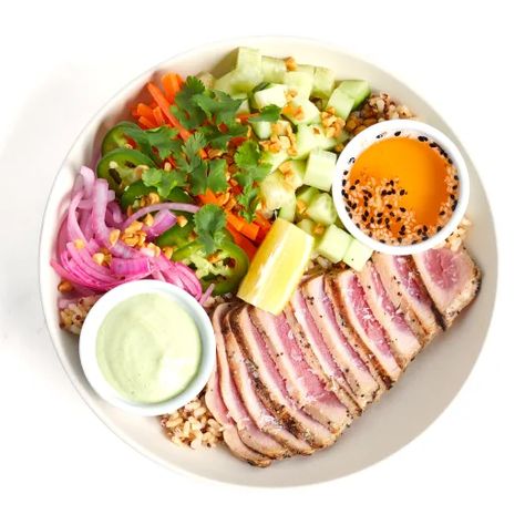 Lemongrass Tuna - Modern Market Tuna Bowl, Modern Market, Food Order, Tuna Recipes, Convenience Food, Ig Post, Lemon Grass, Eating Well, Cobb Salad