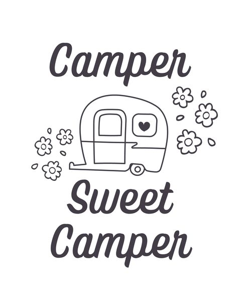 Funny Camper Signs for your RV (Free Printables!) | The DIY Mommy Camping Signs Diy Free Printable, Camper Signs Diy Ideas, Camping Signs Diy, Diy Mommy, Camper Signs, Signs Diy, Camping Signs, Rv Decor, Diy Vinyl