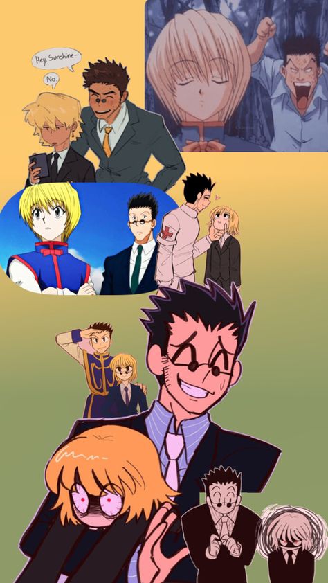 Kurapika amd Leorio Kurapika Leorio, Silly Pictures, Hunter X Hunter, Funny, Anime