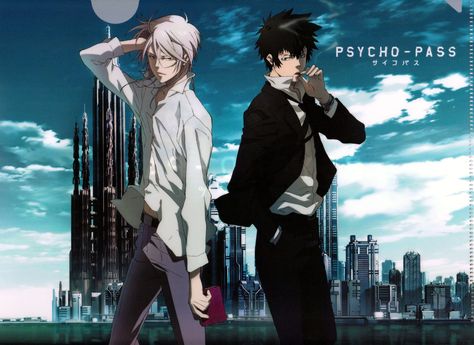 makishima and kogami Makishima Shogo, Kogami Shinya, Top 5 Anime, 3 Movie, 5 Anime, Guy Drawing, Fan Fiction, Game Show, Anime Images