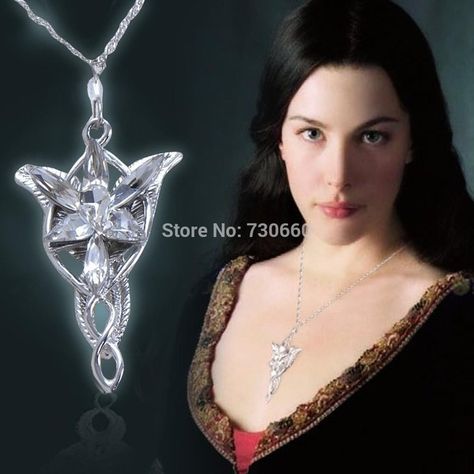 Arwen Evenstar, Woodland Realm, Elven Princess, Chic Gifts, Celtic Jewelry, Lord Of The Rings, Silver Pendant Necklace, Women Dress, The Hobbit