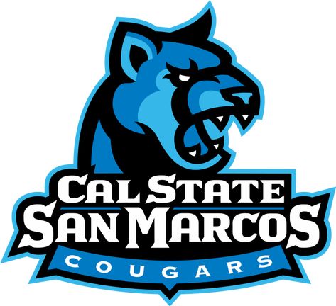 The Cal State San Marcos Cougars colors are blue and white. The Cal State San Marcos Cougars team colors in Hex, RGB, and CMYK can be found below. The Cal State San Marcos Cougars are a team from San Marcos, California. The biggest rivals of the Cal State San Marcos Cougars are the Cal Poly […] The post Cal State San Marcos Cougars Color Codes appeared first on Team Color Codes. San Marcos California, Women's Lacrosse, Football Usa, Sports Logo Inspiration, Cal State, Sport Logo Design, Sports Logo Design, Womens Lacrosse, Team Mascots