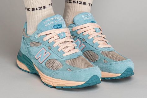 New Balance 993, Joe Freshgoods, Fresh Sneakers, Arctic Blue, The Joe, New Balance Sneakers, Raf Simons, Streetwear Men Outfits, New Balance Shoes