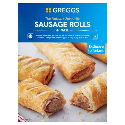 Greggs 4 Sausage Rolls 427g New Year Fresh Start, Pre Cooked Meals, Brunch Casseroles, Vegan Sausage Rolls, Visual Analysis, London Ideas, False Narrative, Baked Steak, Vegetarian Sausages