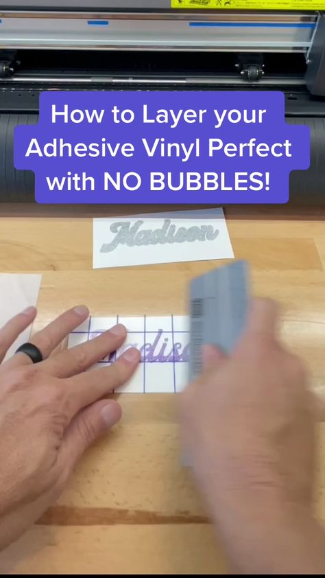 The Rhinestone World(@rhinestoneworld) on TikTok: Avoid Vinyl Bublles Hack #sidehustle #cricutmaker #crafts #scrapbooking #satisfying #hack #tricks #vinylwrap #tumblers #layeringvinyl #foryou #crafts Layered Vinyl, Cricut Joy, Vinyl Wrap, Adhesive Vinyl, Bubbles, Spray, Cricut, Scrapbooking, Coding