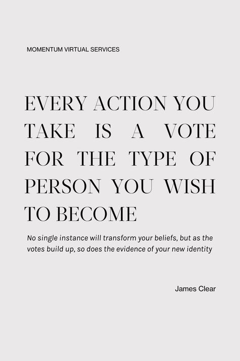 Business Mantra, Habit Books, Life Quotes Wallpaper, Habit Quotes, James Clear, Value Quotes, Atomic Habits, Intrinsic Motivation, Type Of Person