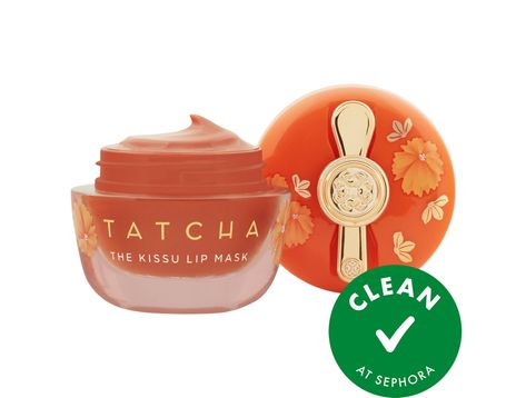 Check out this product at Sephora.com - Tatcha The Kissu Lip Mask in Kiku - Kiku - Orange Blossom Kissu Lip Mask, Cute Lip Balm, Japanese Peach, Peach Extract, Porcelain Skin, Best Green Tea, Healthy Lips, Peach Juice, Rose Extract