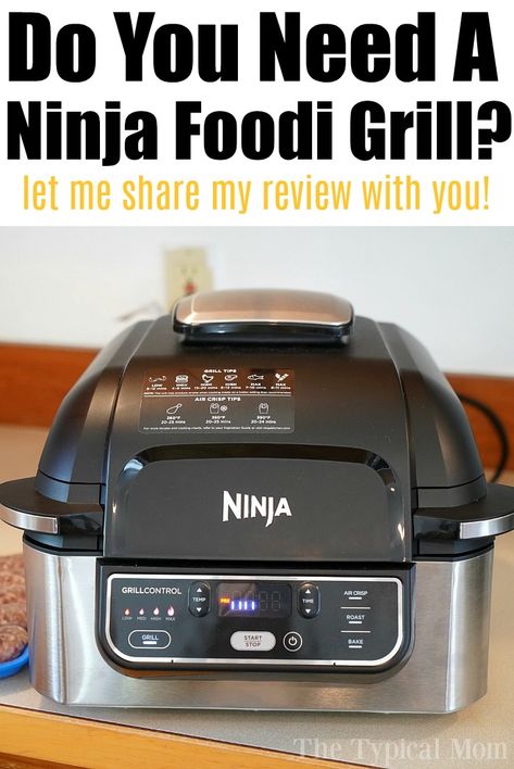 Ninja Grill Recipes, Pressure Cooker Refried Beans, Potatoes Airfryer, Pressure Cooker Ham, Airfryer Breakfast, Indoor Grill Recipes, Ninja Foodi Grill, Ninja Grill, Ninja Cooking System