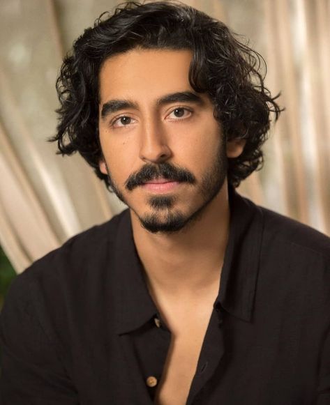 Men With Braids, Tina Desai, Dev Patel, Black Curly Hair, Most Beautiful Man, Male Face, Pretty Men, Haircuts For Men, Celebrity Crush