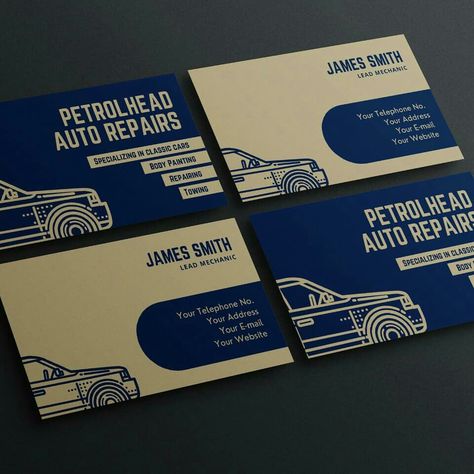 Mechanic Business Cards Design, Mechanic Business Cards, Mechanic Logo Design, Visit Cards, Mechanics Logo, Mechanic Shop, Car Workshop, Startup Business Plan, Card Inspo