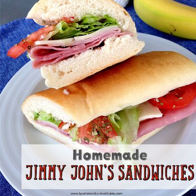 Homemade Jimmy John's Homemade Subs!!  Find out a trick to eating JJ's at home for a fraction of the cost. Homemade Subs, Sandwhich Recipes, Summer Sandwiches, Homemade Sandwich, Jimmy Johns, Cold Sandwiches, Tandoori Masala, Sub Sandwiches, Copykat Recipes