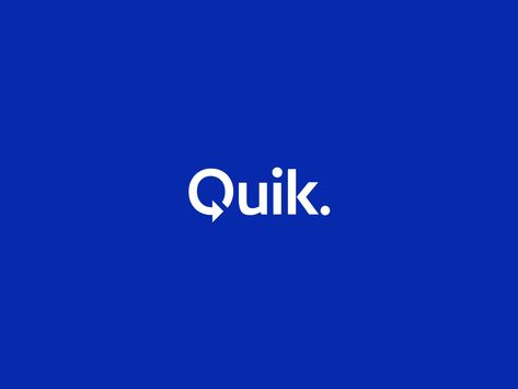 As Quik. broadened their profile and portfolio, we worked together to redesign their CI to reflect that. We wanted the visual identity to better represent the company’s values, which we distilled i... Q Logo, Inspiration Logo Design, Logo Identity, Logo Design Inspiration Branding, Typo Logo, Logo Redesign, Word Mark Logo, Unique Logo Design, Ppt Presentation