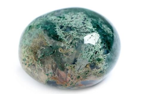 Moss Agate Meaning: Healing Properties & Everyday Uses Moss Agate Meaning, Moss Agate Healing Properties, Sterling Silver Stone Rings, Virgo Birthstone, Best Healing Crystals, Agate Meaning, Healthy Inspiration, Forest Color, Magical Stones