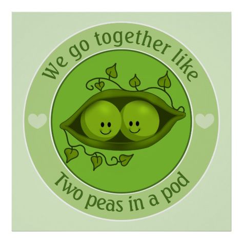 2 Peas In A Pod, Homemade Valentines Day Cards, Vegetable Cartoon, Two Peas In A Pod, Footprint Crafts, Twins 1st Birthdays, Peas In A Pod, Homemade Valentines, Cute Stationary