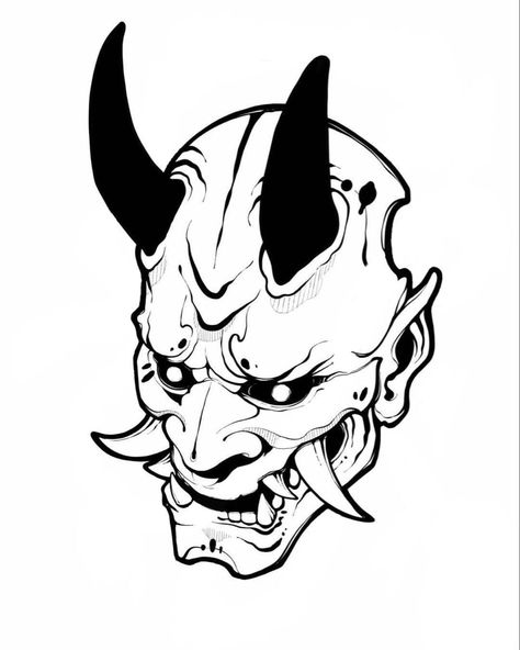 Hannya Maske Tattoo, Hannya Maske, Oni Mask Tattoo, Oni Tattoo, Hannya Mask Tattoo, Demon Mask, Wrist Tattoo Designs, American Traditional Tattoo Ideas, Traditional Tattoo Ideas