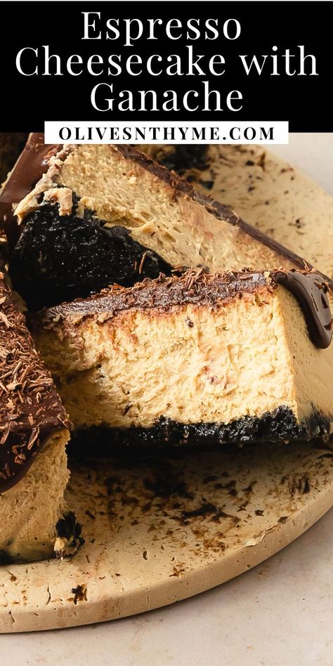 Baked Coffee Cheesecake, Expresso Cheesecake No Bake, Dark Chocolate Torte, Triple Coffee Cheesecake, Desserts With Espresso, Amazing Cheesecake Recipes, Chocolate Espresso Cheesecake, Espresso Martini Cheesecake, Easy Chocolate Cheesecake Recipes