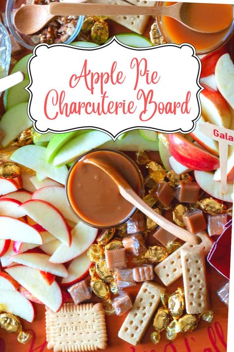 #ad Make this fun twist on an apple pie and a charcuterie board. It marries the two perfectly while creating a stunning one-of-a-kind feast for friends and family. Apples, caramel sauce, butterscotch, cookies, and caramels make this fun twist on an apple pie and a charcuterie board. #sponsored #charcuterieboard #dessertcharcuterieboard #applepiedessert Alaskan Food, Apple Pie Desserts, Dessert Charcuterie Board, Dessert Charcuterie, Apple Snacks, Butterscotch Cookies, A Charcuterie Board, Charcuterie Inspiration, Snack Board