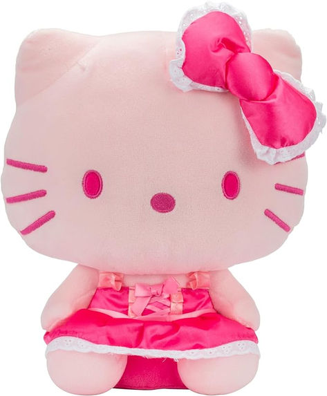 Hello Kitty and Friends Hello Kitty 12” Pink Monochrome Plush Cute Core Room, Hello Kitty Fanart, Hello Kitty Stuffed Animal, Hello Kitty Quotes, Kitty Stuffed Animal, Hello Kitty Funny, Kitty Quotes, Weird Plushies, Hello Kitty Plushies