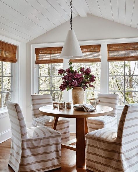 Perennials Fabrics (@perennialsfabrics) • Instagram photos and videos Cape Cod Style, Cape Cod House, New England Homes, New England Style, England Style, Breakfast Table, Historic Home, House And Home Magazine, Home Tours