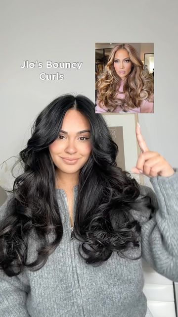 Blowout Hair Medium Length Curls, Blowout Hair Medium Length, Bouncy Curls Long Hair, Blowout Hair Medium, Curl Blowout, Bombshell Curls, Medium Length Curls, S Curl, Bouncy Hair