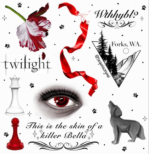 Twilight Forever Tattoo, Twilight Themed Tattoos, Twilight Tattoos Ideas, Twilight Saga Tattoo Ideas, Twilight Tattoos Small, Twilight Symbols, Twilight Doodles, Subtle Twilight Tattoos, Twilight Inspired Tattoos