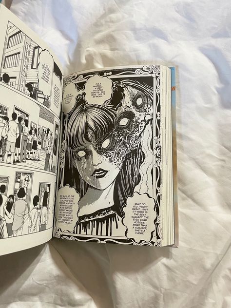 Manga Core, Manga Ideas, Manga Aesthetic, Junji Ito Book Cover, Junji Ito Manga Cover, Anime Figure Tomie, Tome Junji Ito, Junji Ito Manga Book, Junji Ito Book Collection