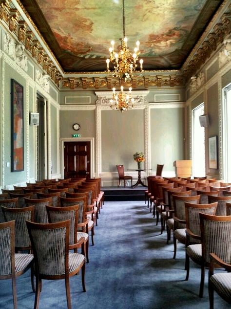 Civil Ceremonies in our Stunning Lecture Hall Carlton House, Lectures Hall, Civil Ceremony, Terrace, Dining Table, 10 Things, Furniture, Home Decor