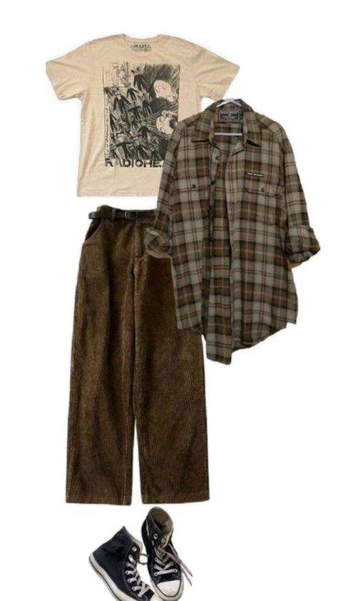 Grunge Fits, Mode Grunge, Earthy Outfits, Look Retro, Populaire Outfits, 90s Grunge, Ținută Casual, Mein Style, Swaggy Outfits