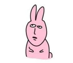 180 These things ideas in 2022 | reaction pictures, mood pics, memes Bunny Man, 밈 유머, Goofy Drawing, Pink Rabbit, Pink Bunny, Funny Drawings, Funny Doodles, Silly Images, 웃긴 사진