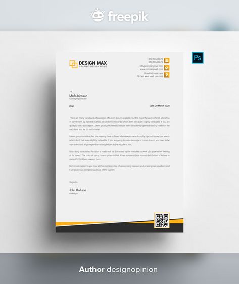 Professional Letter Head Design, Company Paper Design, Corporate Letterhead Design, Letterhead Designs, Letterhead Design Inspiration, Professional Letterhead Template, Branding Identity Mockup, Letterhead Logo, Company Letterhead Template