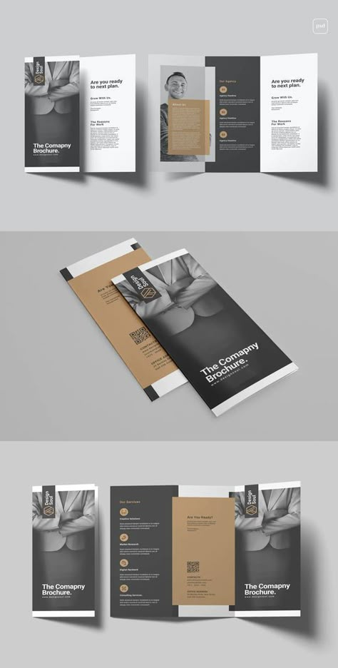 Brotures Design, Psychology Brochure Design, Painting Catalogue Design, Tri Brochure Design, Brochure Design Minimalist, Broushor Design, Trifold Brochure Design Minimalist, Broushers Design, Trifold Design Ideas