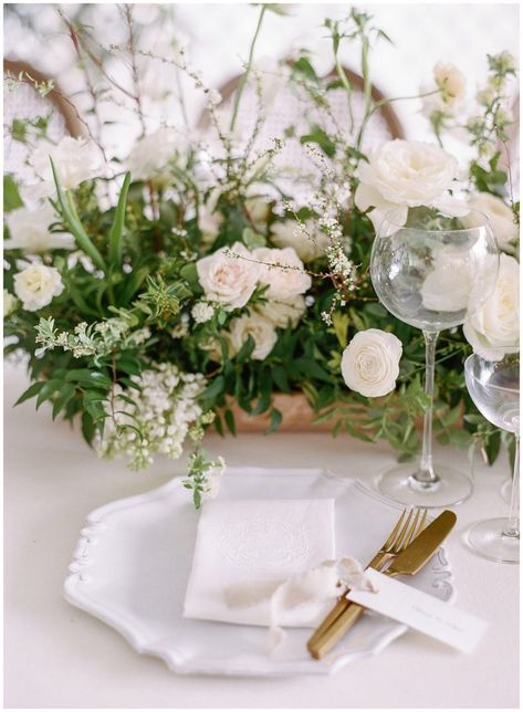 Chateau Lill Wedding Inspiration - The Ganeys | Fine Art Film Wedding Photographers Aisle Flowers, Wedding Tablescape, Ethereal Wedding, Wedding Table Settings, Wedding Tablescapes, Seattle Wedding, Old World Charm, Floral Centerpieces, Art Wedding