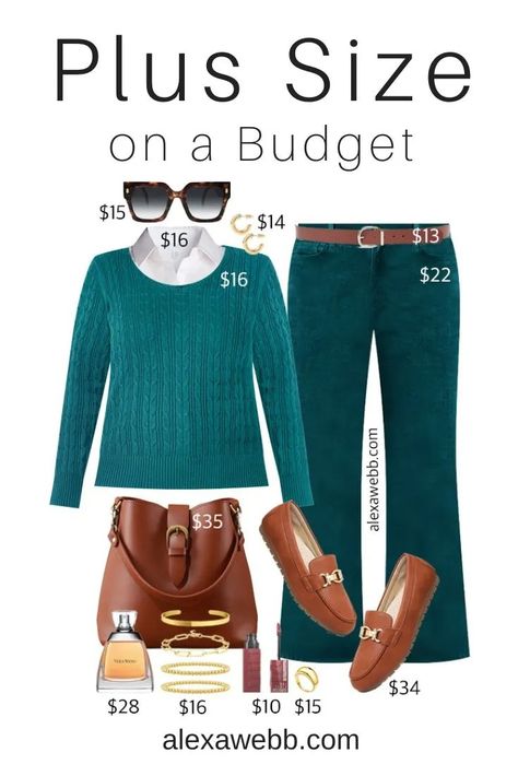 Plus Size on a Budget - Teacher Outfit - Alexa Webb Teal Pants Outfit, Plus Size On A Budget, Plus Size Work Wear, Business Casual Outfits Winter, Smart Casual Work Outfit Women, Winter Business Casual, Alexa Webb, Teal Pants, Business Casual Winter