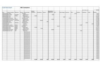 Our free Excel cash book example walks you through the steps for completing the cash book for a small business. Free template Cash Book Cash Book Template, Cash Withdrawal Sheet, Check Book Balance Sheet, Sell Books For Cash, Cash Flow Quadrant, Cash Book, Small Computer, Photo Store, Self Assessment