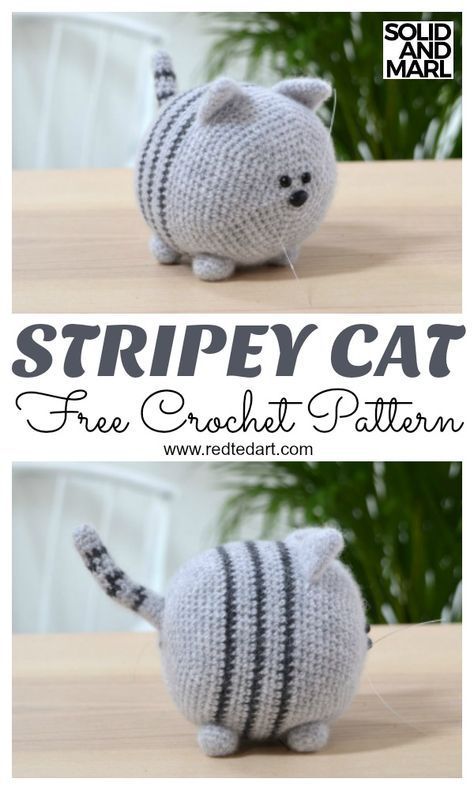 Cat Pillow Pattern, Cat Adorable, Kat Haken, Cat Crochet Pattern, Crochet Cat Toys, Purl Bee, Pola Manik, Cat Crochet, Crochet Mignon