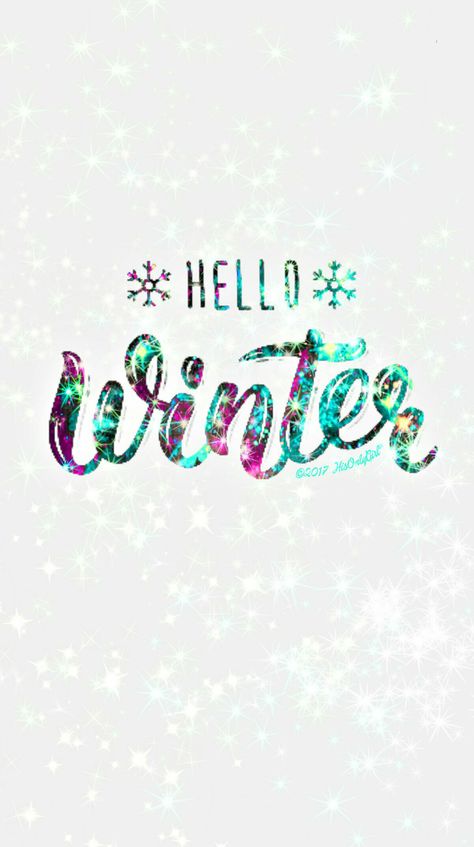 Hello Winter Wallpaper, December Wallpaper, Iphone Wallpaper Winter, Cocoppa Wallpaper, Cute Galaxy Wallpaper, Winter Background, Hello Winter, Holiday Signs, Winter Wallpaper