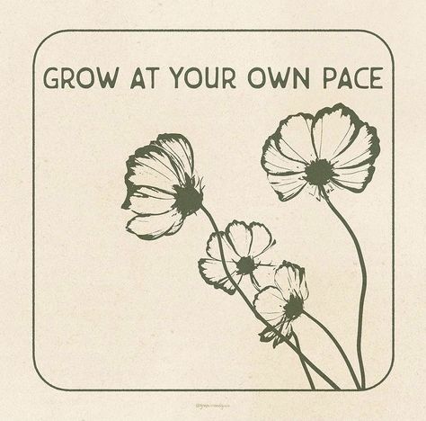 Grow At Your Own Pace, Green Quotes, Dorm Posters, At Your Own Pace, Your Own Pace, Green Print, Room Posters, Green Aesthetic, Cool Posters