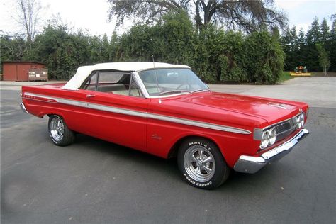 1964 MERCURY COMET CALIENTE CONVERTIBLE - Ford Engines, Mercury Cyclone, Vintage Transportation, Mercury Comet, Mercury Cars, Barrett Jackson Auction, Ford Lincoln Mercury, Custom Muscle Cars, Ford Cars