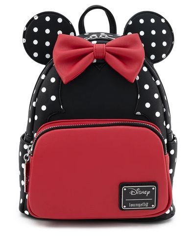 Love Stitch, Hercules, and Coco?! Then Check Out These 6 NEW Disney Loungefly Prints! Miki Fare, Minnie Mouse Backpack, Mini Mochila, Minnie Mouse Bow, Loungefly Bag, Disney Bag, Loungefly Disney, Women Bags Fashion, Mini Backpack