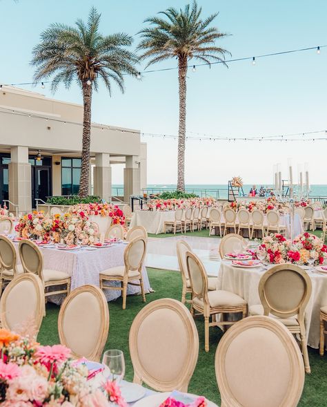 Where do I sign the petition for all dogs to be the center of your weddings 🙋🏻‍♀️🐶 Sweet Aspen was the star of the show for this pink, beach dream wedding! With her custom crest on invites, signage, koozies & the dance floor - she got to be a part of the whole wedding! Even walking down the aisle 🥹💓💐 @caro_bou_lou @aesthetiica All Dogs, Pink Beach, Got To Be, Walking Down The Aisle, The Dance, Dance Floor, The Star, Aspen, Watercolor Art