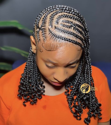 Natural Plait Hairstyles For Black Women, Cornrow Bob Braids Hairstyles, Free Hand Hairstyles Natural Hair, Hairstyles For 4a Natural Hair, Short Lemonade Braids, African Braids Hairstyles Cornrows, Braided Graduation Hairstyles, All Back Hairstyle Natural Hair, Braided Hairstyles For Teens Black