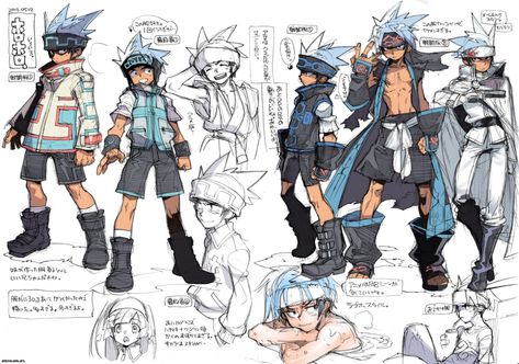 Megaman X, The Evil Within, Shaman King, Character Sketches, Concept Art Character, Game Concept Art, Anime Drawings Tutorials, Character Sheet, Character Design Male