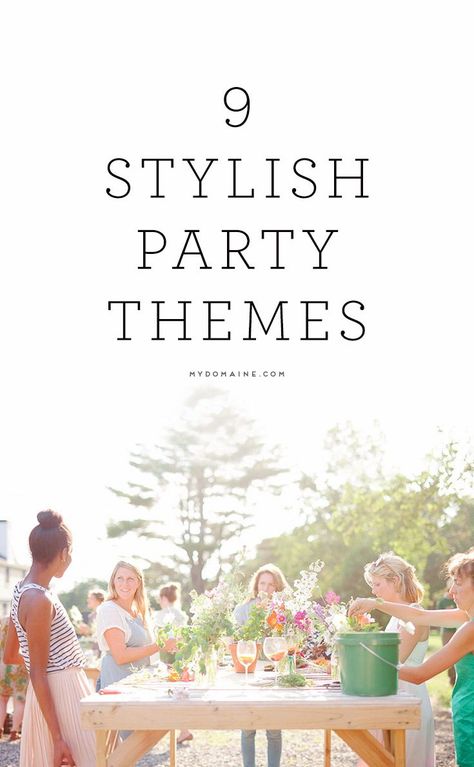 Themed Summer Parties, Part Theme Ideas, March Party Themes, Theme Parties Ideas, Summer Soiree Party Ideas, Good Party Themes, Outdoor Party Themes, Summer Theme Parties, Summer Party Theme Ideas