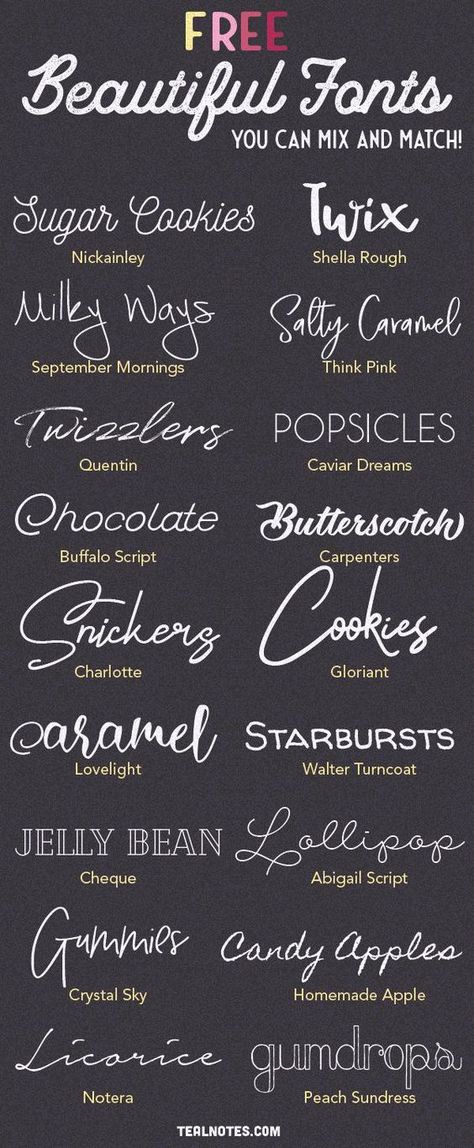 18 Beautiful Free Script Fonts You Can Mix And Match Fonts for tattoos #fontsfortattoos tattoo #tattoo tattoos #tattoos fonts #fonts font #font 1.529 Different Types Of Lettering, Best Free Script Fonts, Fonts For Tattoos, Font Aesthetic, Tattoos Fonts, Fun Lettering, Tattoo Script Fonts, Match Font, Free Commercial Fonts