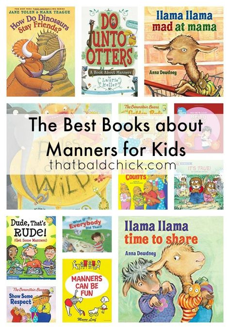 Manners Preschool, Manners Activities, Manners Books, Manners For Kids, The Best Books, Preschool Books, Preschool Themes, Character Education, Toddler Books