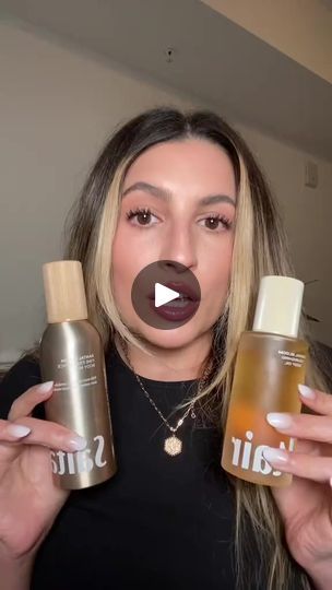 34K views · 2.1K reactions | Santal Bloom Body Oil & Mist | Bathe me in Saltair’s Santal Bloom scent. 🤎 The body oil and fragrance mist are are absolute must-haves. It’s a creamy amber musk scent that’s... | By Krystal Marie | If you want to smell absolutely
delicious for an affordable price. These two from Saltair
are so good. Their Santal Bloom Scent is the most sexy, creamy,
musky, ambery fragrance. This is the nourishing body oil.
This oil does not leave you oily. It moisturizes your skin
so beautifully but it absorbs super quickly into the skin and
leaves behind the most beautiful scent and then the
mist of course. I mist this all over and it leaves such a
beautiful and sexy fragrance all day. I'm absolutely
obsessed with these products. The fragrance and the quality
are stunning. Musk Scent, Amber Musk, The Mist, Fragrance Mist, Body Oil, Mist, Amber, Most Beautiful, Online Shopping