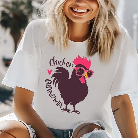 Fresh arrival! Behold the exceptional Funny Chicken Shirt, Mother Days Gift, Chicken Lovers Gift, Chicken Lover Shirt, Farm Life Shirt, Gift For Her, Crazy Chicken Lady,, now available at an irresistible price of $17.99 #FunnyChickenShirt #FarmLifeShirt #GiftForHer #CuteChickenShirt #FunnyGrandmaShirt #GiftForMomGrandma #CrazyChickenLady #ChickenLoversGift #MotherDaysGift #ChickenLoverShirt Funny Grandma Shirts, Mother Days, Mother Days Gift, Chicken Lover Gifts, Crazy Chicken, Chicken Shirt, Crazy Chicken Lady, Chicken Lady, Chicken Shirts