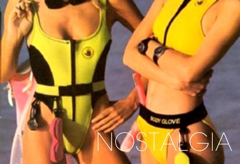 Body Glove swimsuits Body Glove Swimwear, Neoprene Swimsuits, 80s Clothes, Tator Tots, Diving Board, Sony Walkman, The Eighties, Scuba Girl, Black Tankini