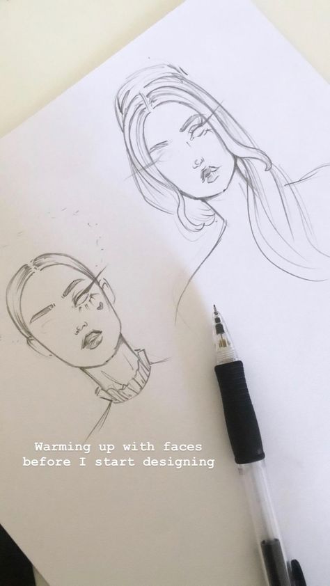 Fashion Design Face Sketch, Fashion Figure Face Drawing, Face Fashion Drawing, Fashion Croquis Face, Croquis Face Illustration, Fashion Sketch Face, Fashion Illustration Face Sketches, Fashion Figure Face, Model Face Drawing