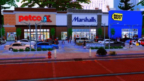 Sims 4 Target Lot, Sims 4 Target Build, Jasmine Raditz Sims 4, Ts4 Lots Cc, Sims 4 Cc Shopping Mall, Sims4 Cc Cars, Sims 4 Walmart, Sims 4 Store Build, Sims 4 50x40